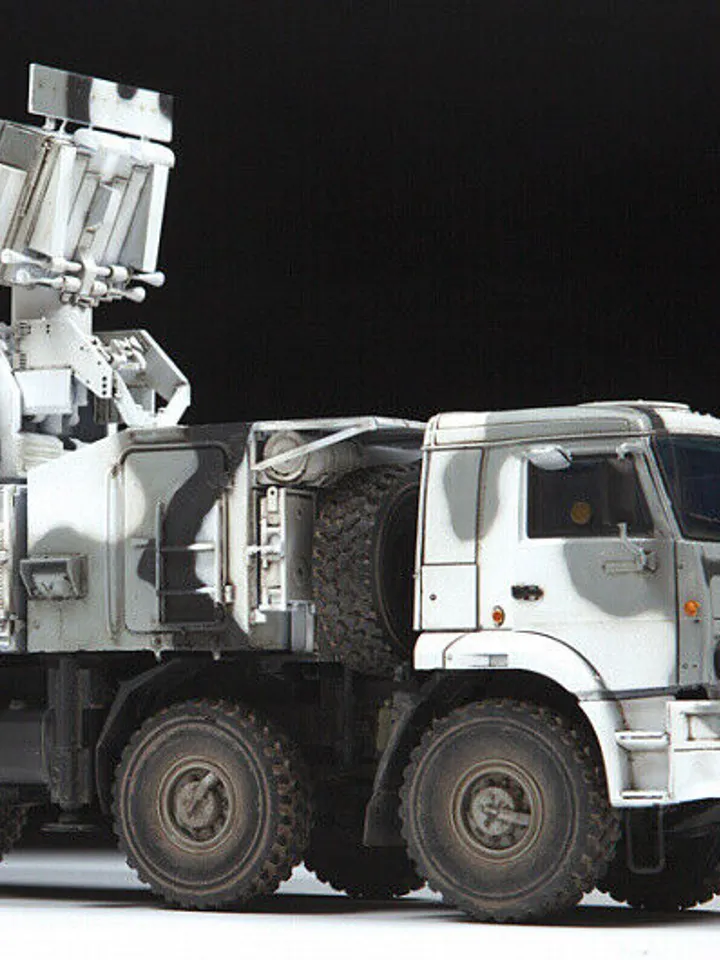 Original Zvezda 3698 Russian Anti-Aircraft System Pantsir-S1 "SA-22 GREYHOUND" Model 1:35 NEW BOX