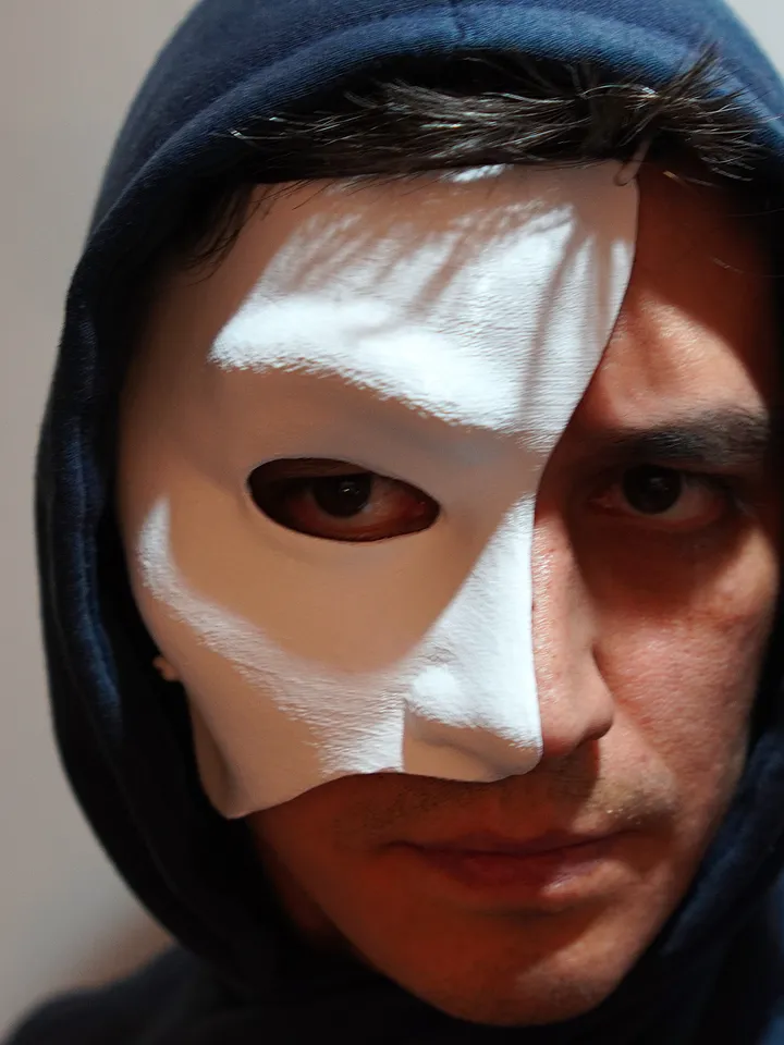 Half Face Phantom of the Opera Mask The Phantom of the Opera mask