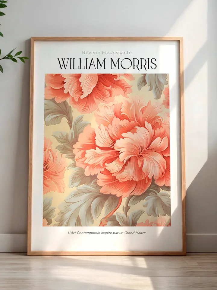 William Morris Wall Art, Vintage Botanical Print, Floral Poster Arts Decor, Digital Download, William Morris Print Digital Download AA7