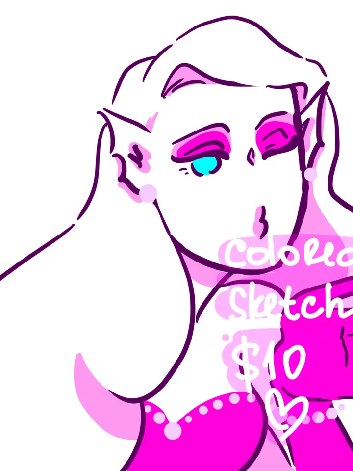Colored sketch