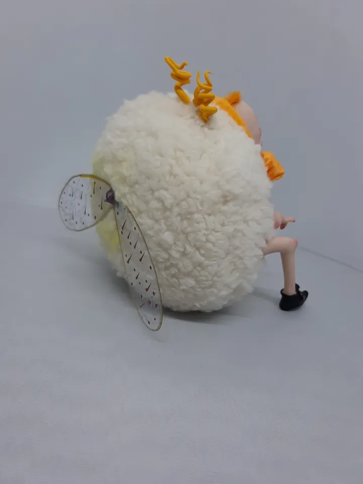 Miniature Firefly Elf handmade collectible myth goth art doll