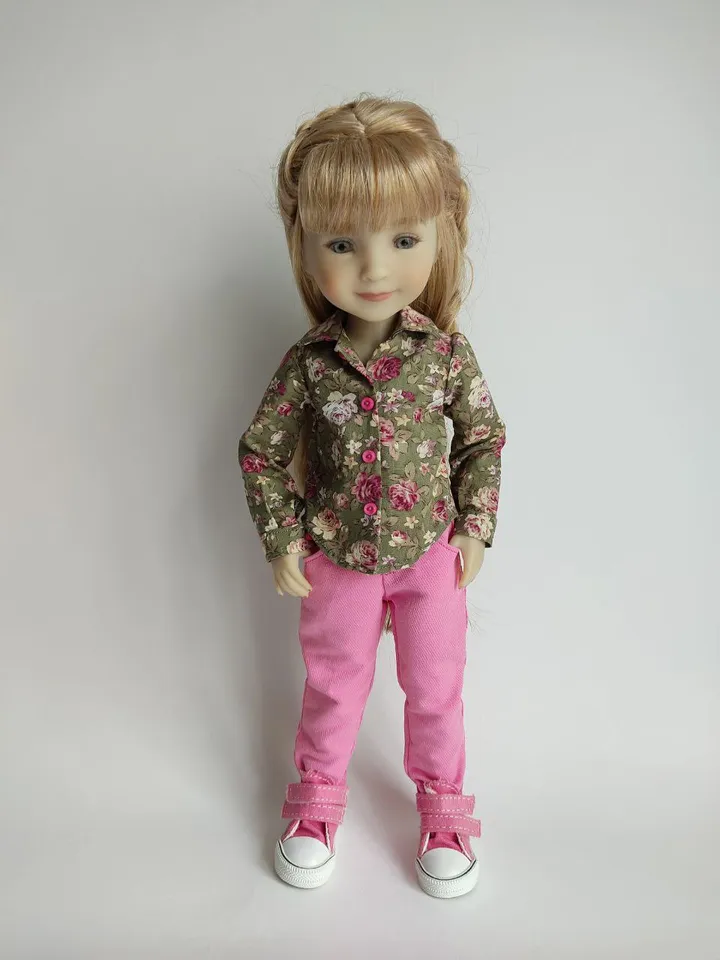 PDF sewing pattern for Ruby Red fashion Friends dolls.