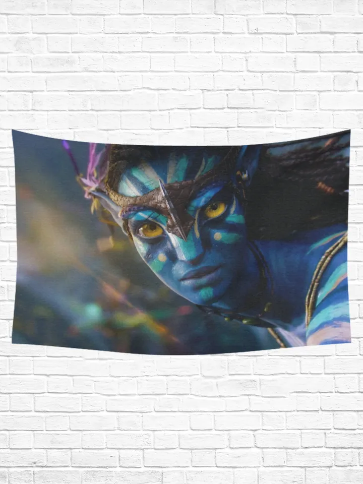 Avatar Wall Tapestry, Cotton Linen Wall Hanging