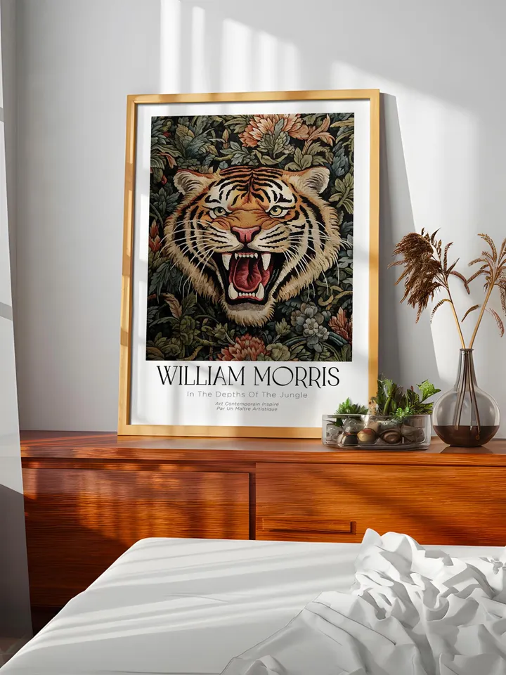 William Morris Wall Art, Vintage Botanical Print, Floral Poster Arts Decor, Digital Download, William Morris Print Digital Download AA1