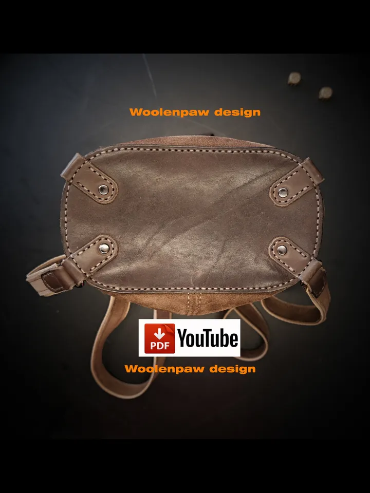 Backpack - leather pattern. BG29