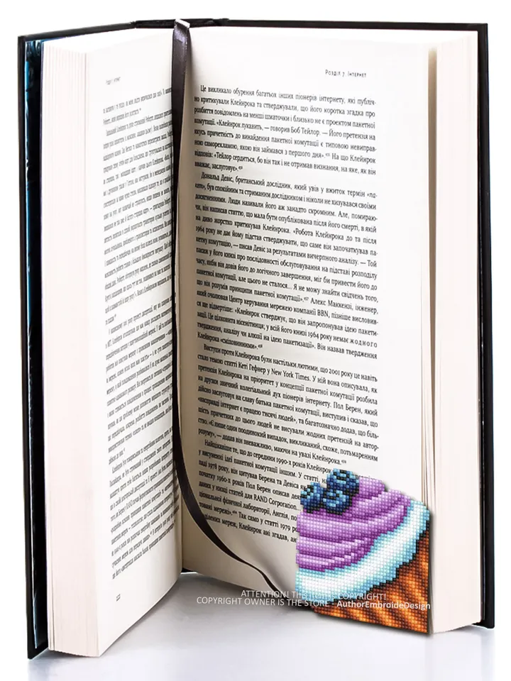 Corner bookmark cross stitch pattern PDF download Cupcake cross stitch chart, Food bookmark digital PDF, Dessert cross stitch beginner #B326