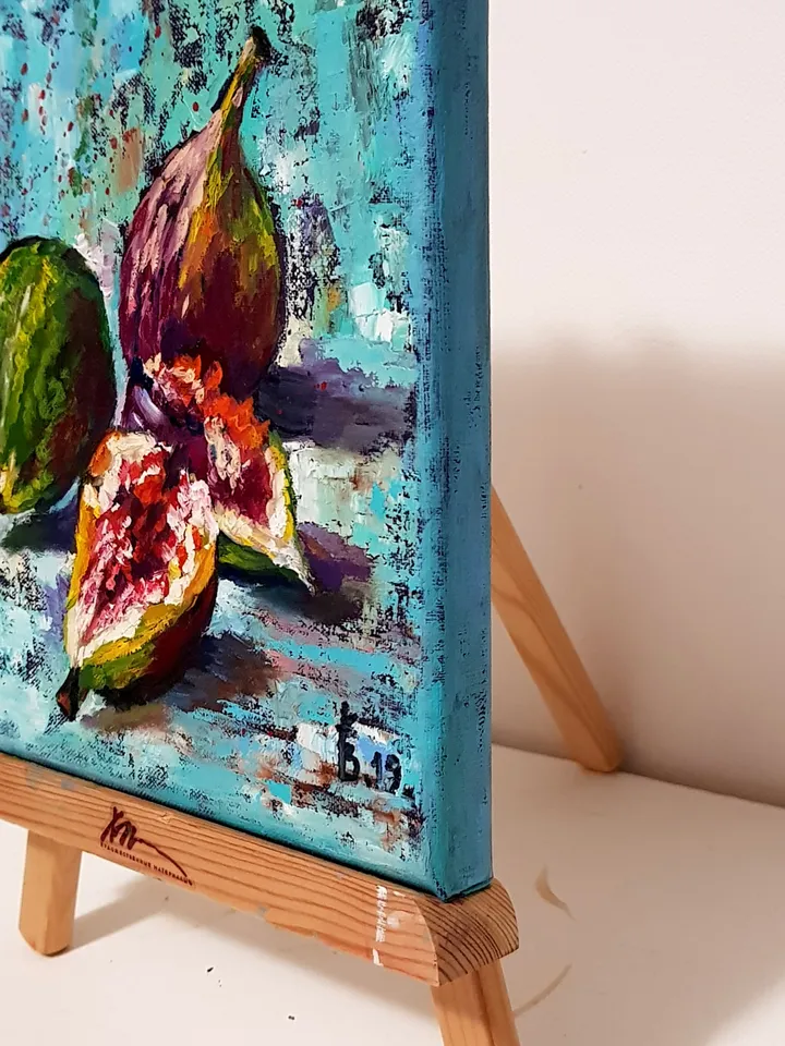 Figs fruits oil painting