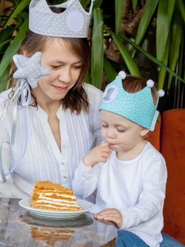 Gray Crown for kids & Star Wand