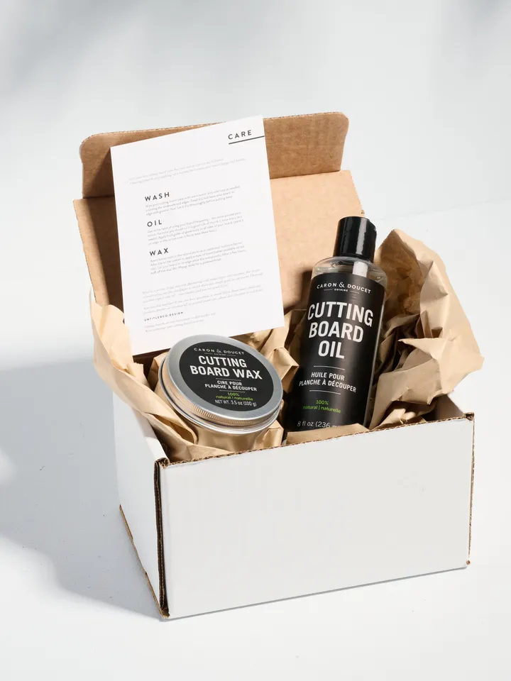 Cutting Board Care Kit