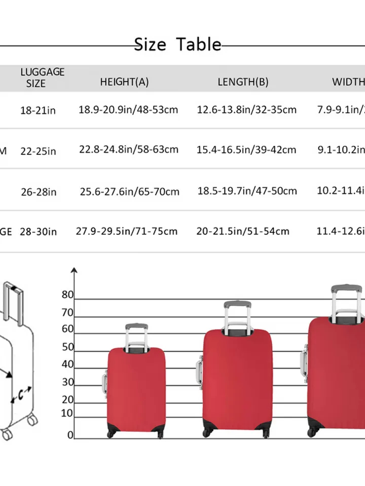 Red Rising Howler Luggage Cover