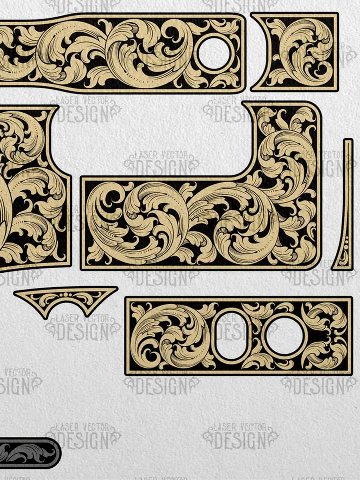 VECTOR DESIGN Henry H006C Scrollwork