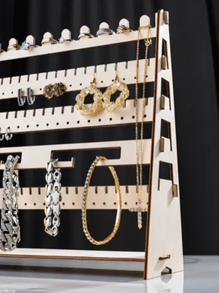 Jewelry holder, Necklace organizer hanging