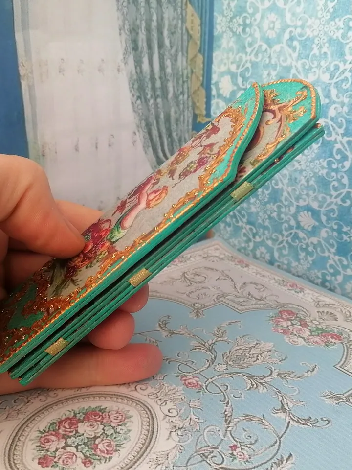 Handmade screen for a dollhouse. 1:12