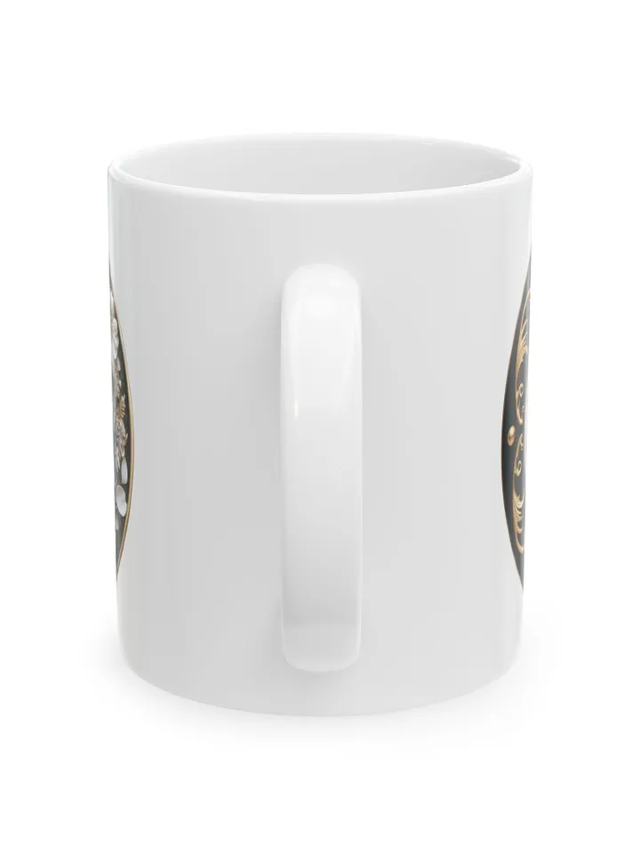 Elegant Floral and Deer Design Ceramic Mug - Perfect Gift for Nature Lovers | Coffee Lovers | Housewarming | Birthdays