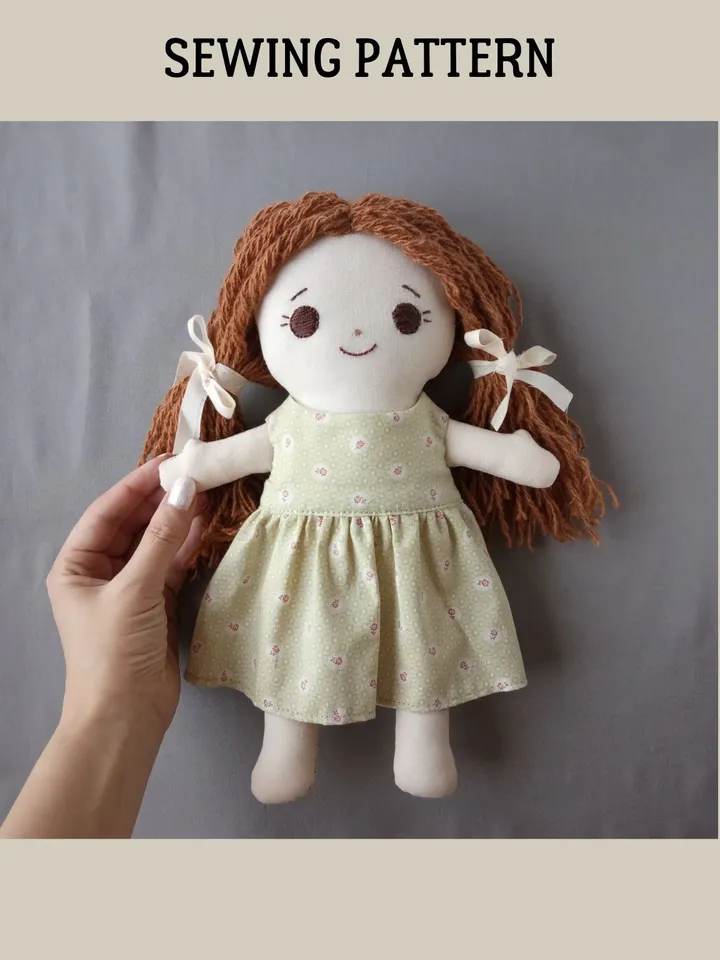 Rag Doll Sewing Pattern