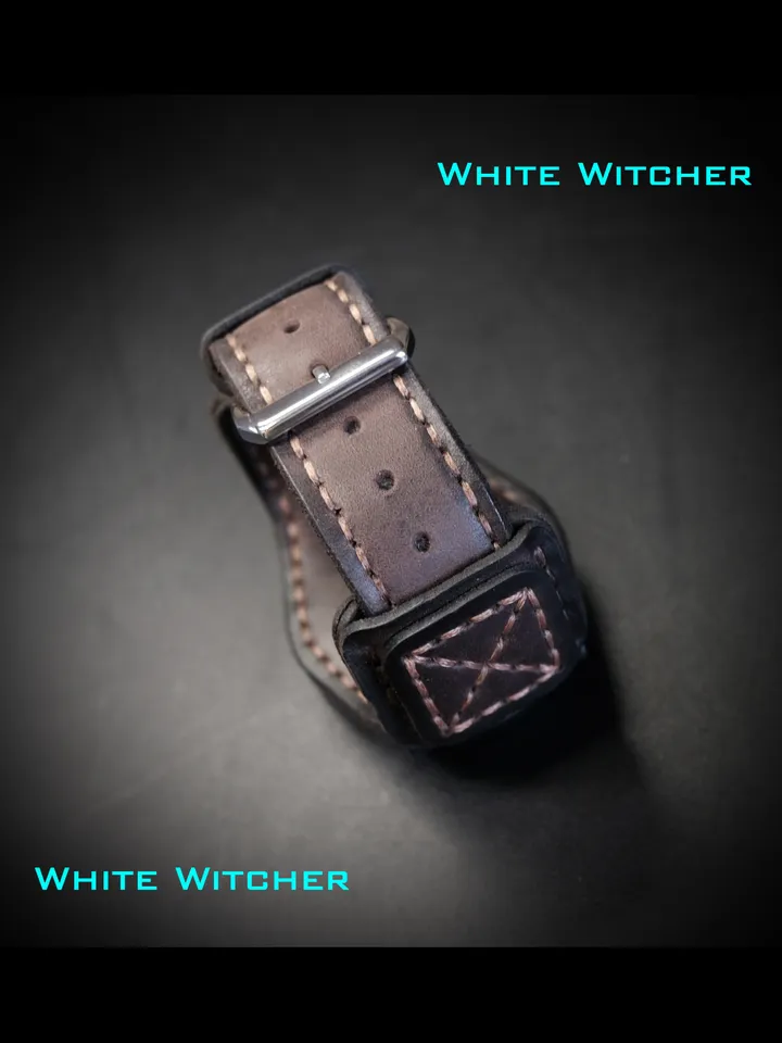 Handmade leather watch strap - wristband made to order.