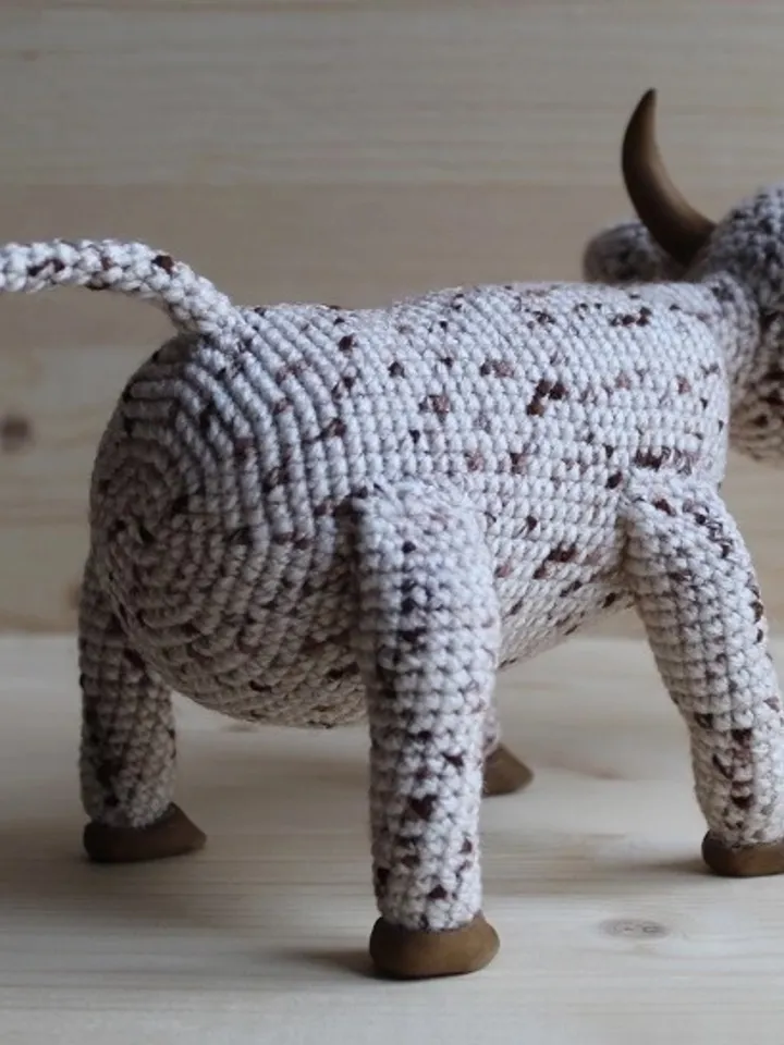 Crochet pattern Bull (Ox) - digital pattern PDF