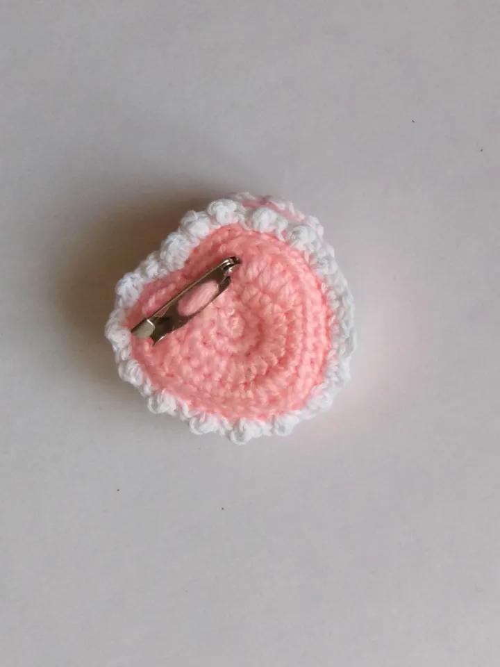 Tutorial: Crochet Brooch Hearts ,
Crochet Heart Pattern