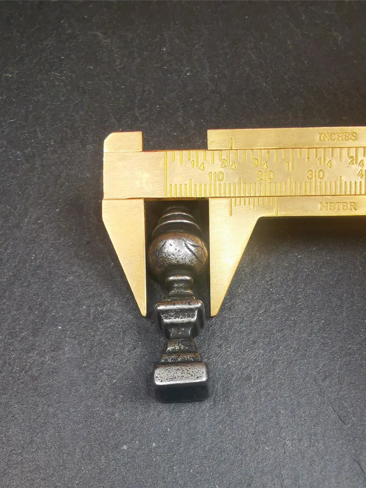 Gandhanra Handmade Tibetan Buddhist Tower Amulet,Stupa,Pagoda Pendant,Made of Cold Iron,2.16 inches