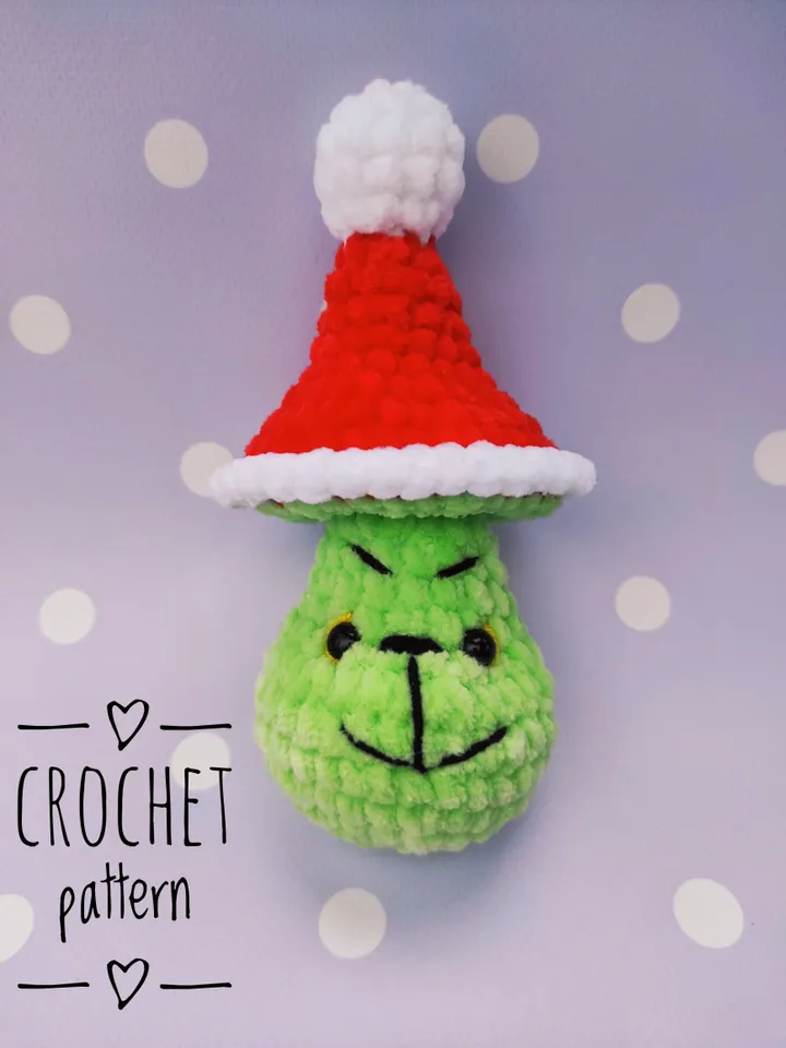 Itty bitty Grinch pops pattern