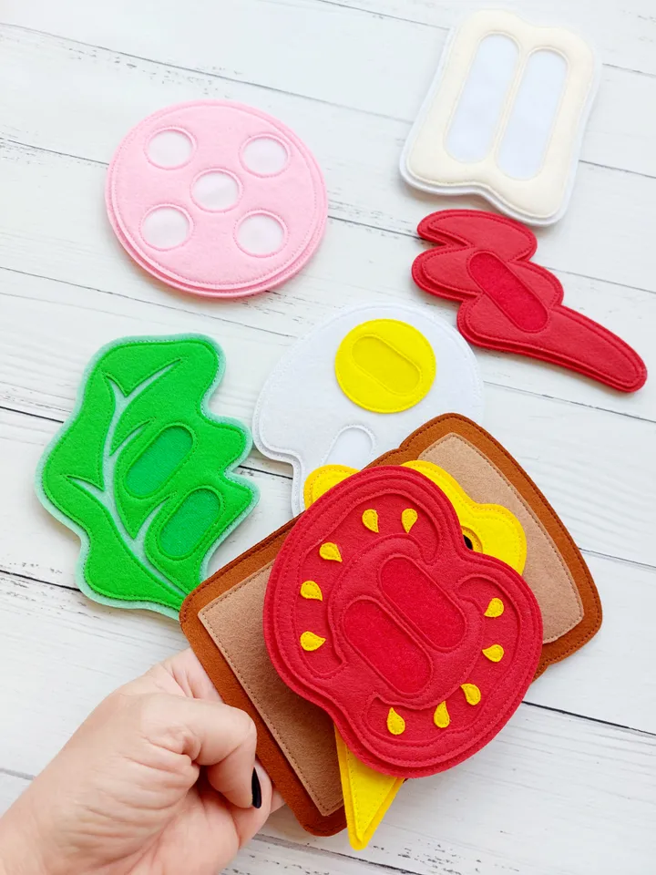 Felt Play Set "Make a Sandwich"