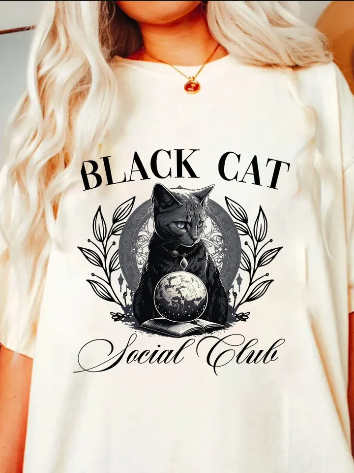 Halloween Png,Black Cat,Spooky season png,Social Club png,Spooky Bitch,Goth png,Aesthetic png,Witchy png,Skeleton png,Fall Png