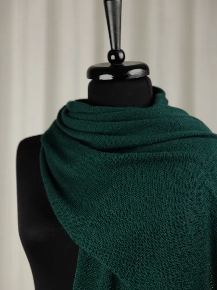 Emerald Green Cashmere Scarf Pure Luxury Cashmere Shawl Deep Green Cashmere Shawl Long Cashmere Scarf Kashmiri Shawl Ultra Fine Pashmina
