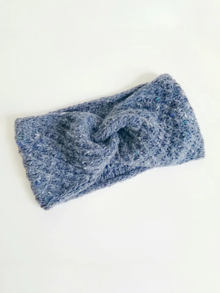 Luxurious Hand-Knit Merino Wool & Cashmere Women's Headband - Soft, Cozy, and Stylish - Shop Now for a Touch of Elegance. FREE SHIPPING!