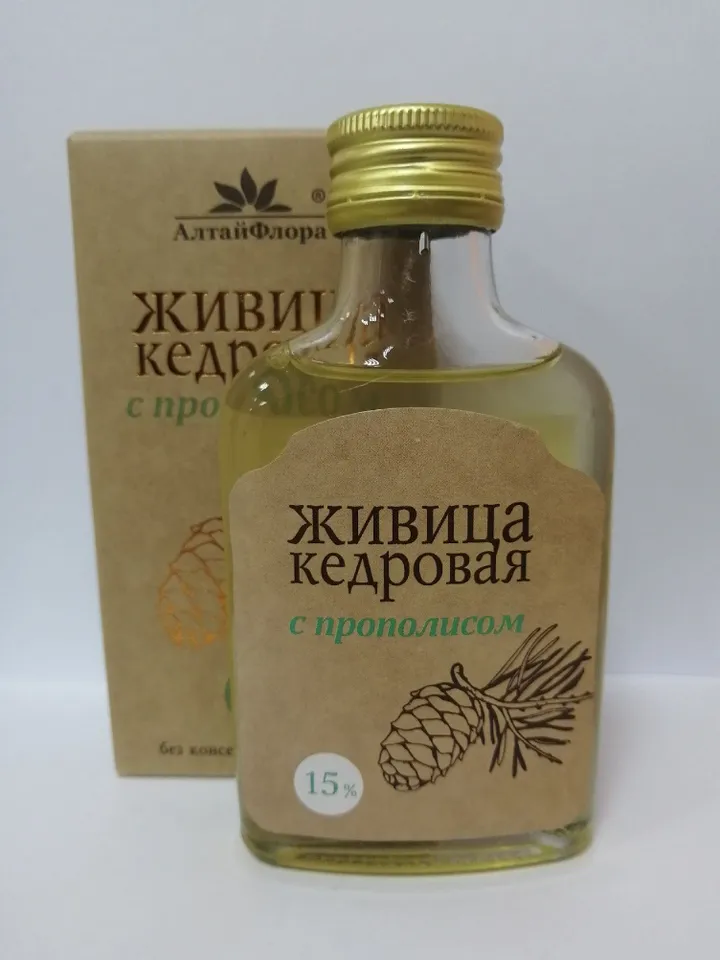 Cedar resin 15% 100 ml bottle