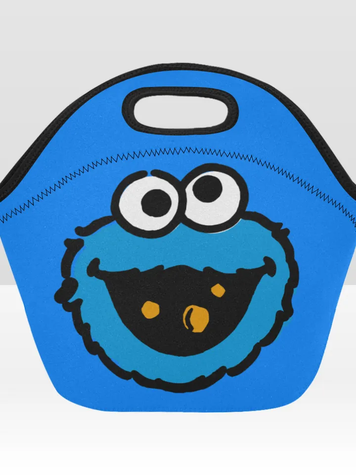 Cookie Monster Neoprene Lunch Bag, Lunch Box