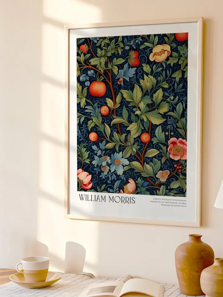 William Morris Wall Art, Vintage Botanical Print, Floral Poster Arts Decor, Digital Download, William Morris Print Digital Download AA20