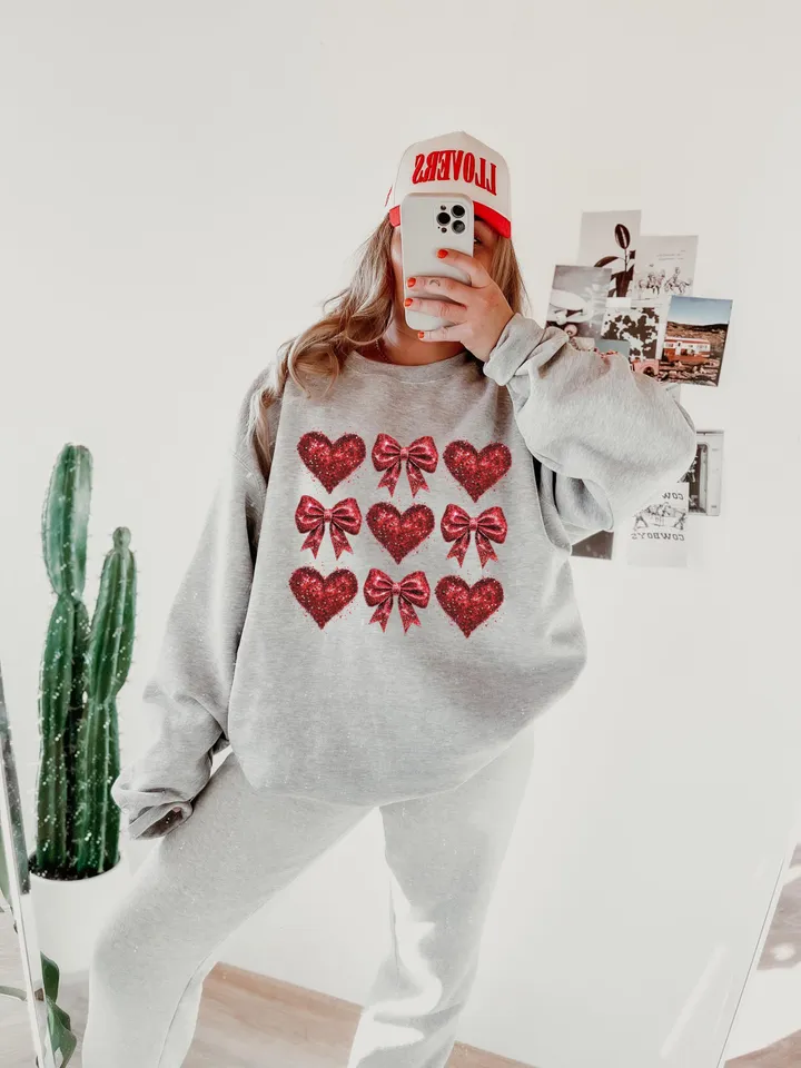 Coquette Glitter Valentine Heart Png, Valentine Png, Girls Valentine Png, Valentine Heart Png, Valentine Coquette Png, Valentines Mama Png