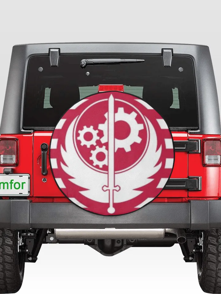 Brotherhood of Steel Fallout Tire Cover