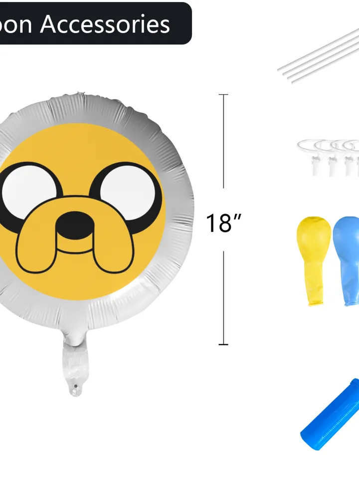 Adventure Time Jake Foil Balloon 24.00 Buy online with delivery