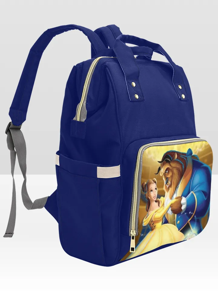 Beauty and Beast Diaper Bag Backpack
