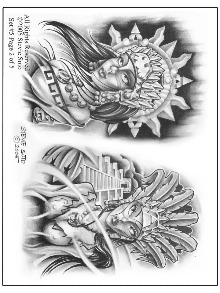Steve Soto Tattoo Flash