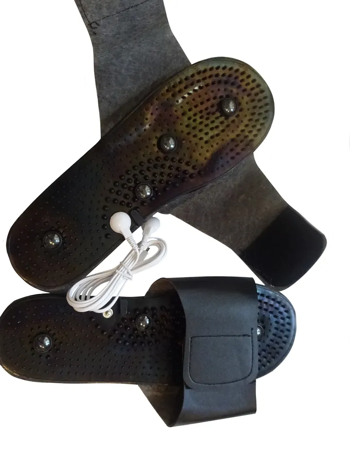 Remote Slippers-Electrode for Denas PCM & Scenar devices, massage electrodes