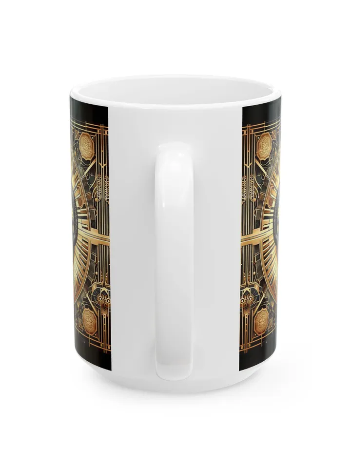 Aries Ceramic Mug, Zodiac Sign Coffee Cup, Astrology Gift, 11oz 15oz Tea Mug, Horoscope Drinkware, Birthday Present