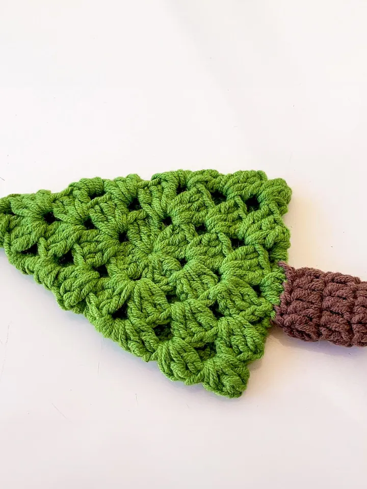 Crochet Christmas Tree Pattern Tutorial PDF, Easy Holiday Crochet Pattern for Beginners, DIY Christmas Ornament Instructions
