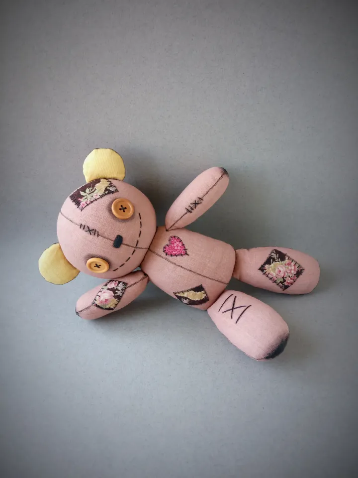 Handmade Creepy Cute Bear