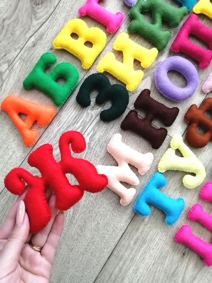 Russian Alphabet Soft Russian Letter Baby shower ideas Preschool Alphabet as a gift Abc Educational Soft ABC Letters