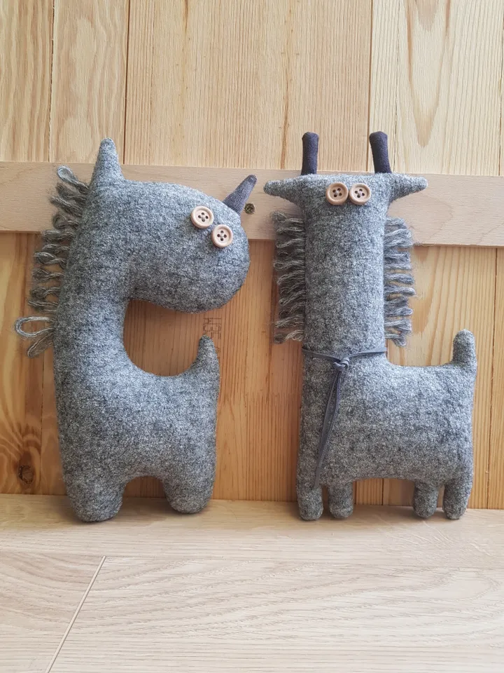 stuffed sheep sewing pattern PDF digital tutorial in English, stuffed animal sewing diy