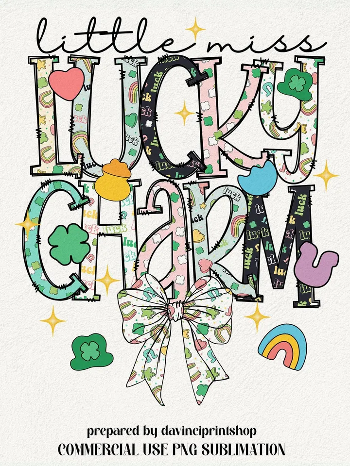 Patrick's Day For Daughter Girls, Lucky Charm png, Lucky png, St Patricks Day png, Girl St patricks png, Toddler st patricks, kids for png