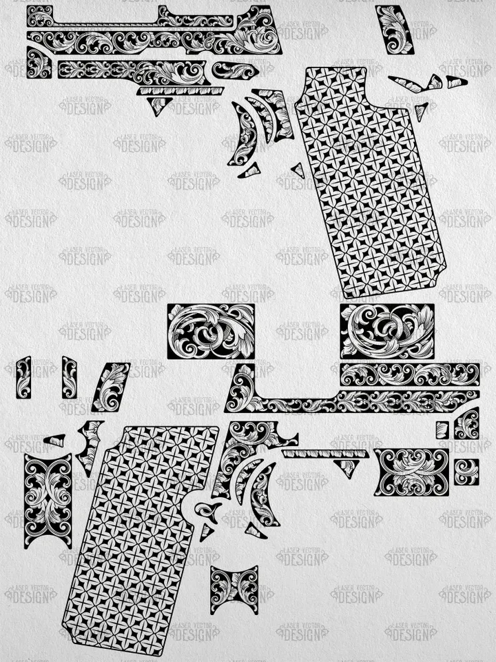 VECTOR DESIGN SIG Sauer P 238 Scrollwork