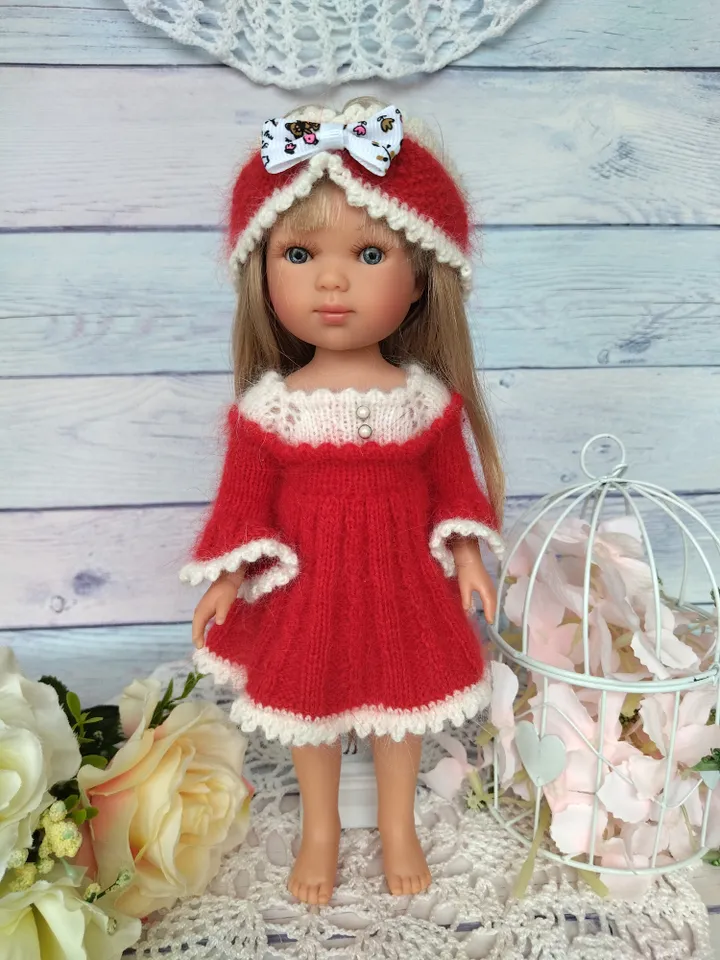 Vestida de azul doll clothes