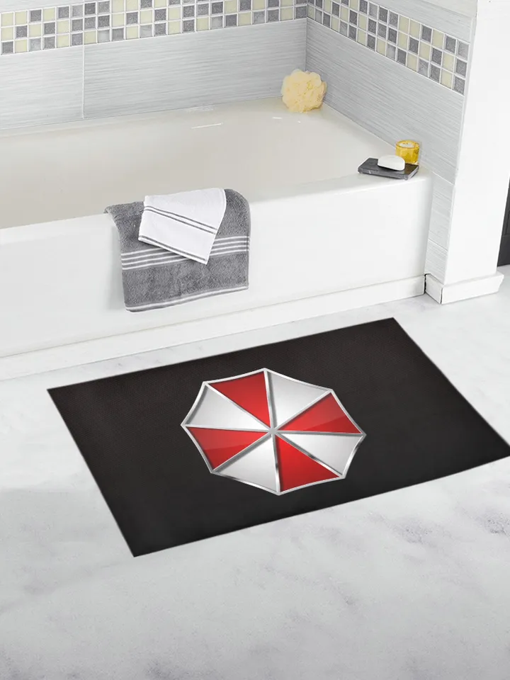 Resident Evil Umbrella Bath Mat, Bath Rug