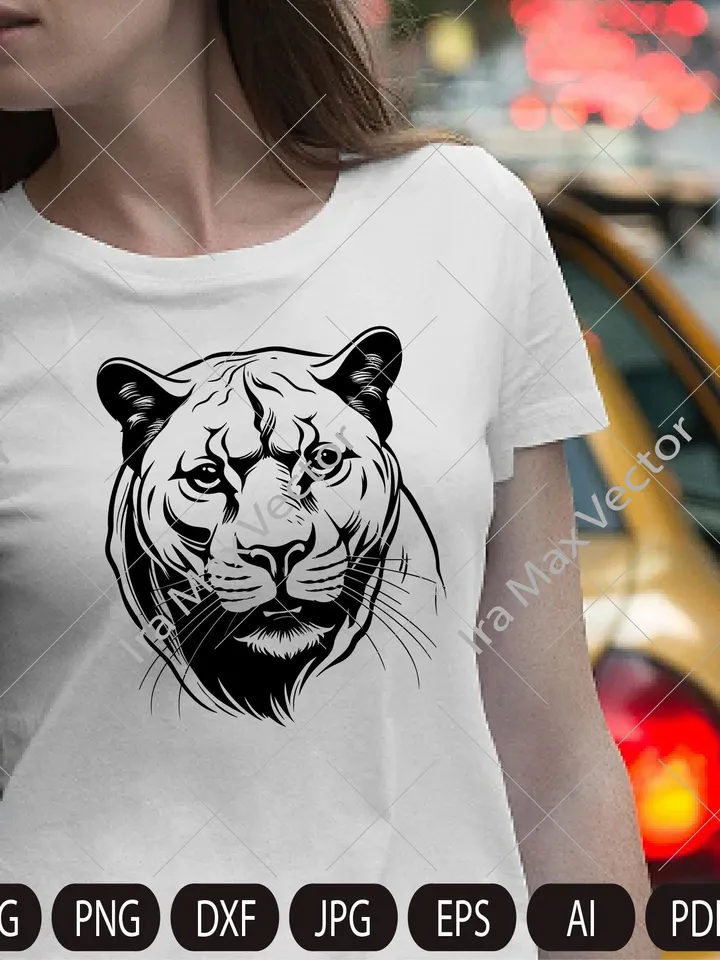 Panther Face svg / Panther Head svg / Panther svg / Panther Mascot svg / Panther Head / Panther Printable / Panther logo/ INSTANT DOWNLOAD