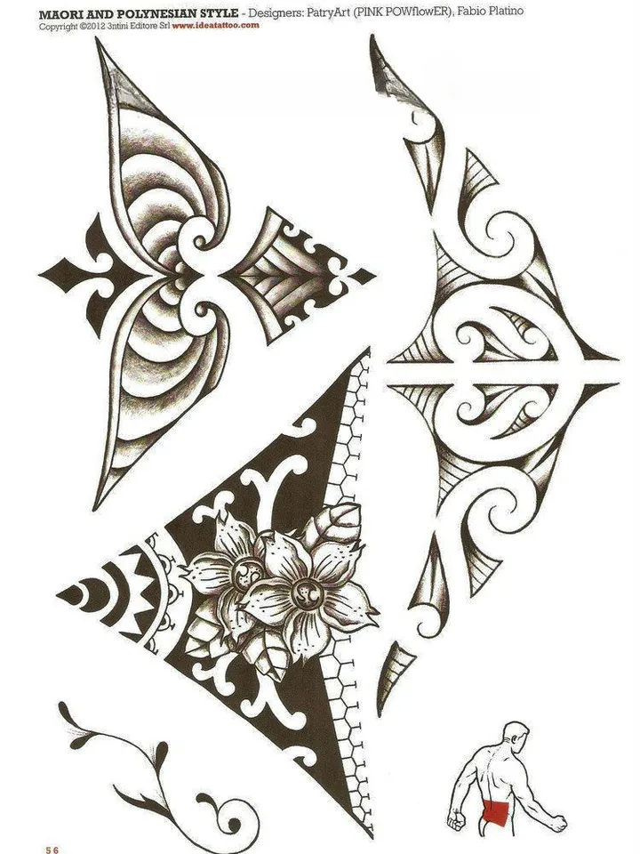 Tribal Maori and Polynesian