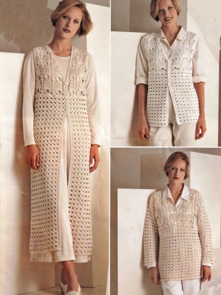 Crochet cardigan, summer cardigan, crochet pattern cardigan PDF