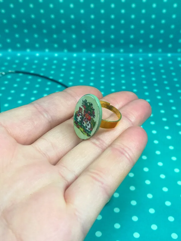 Handmade jewelry set.